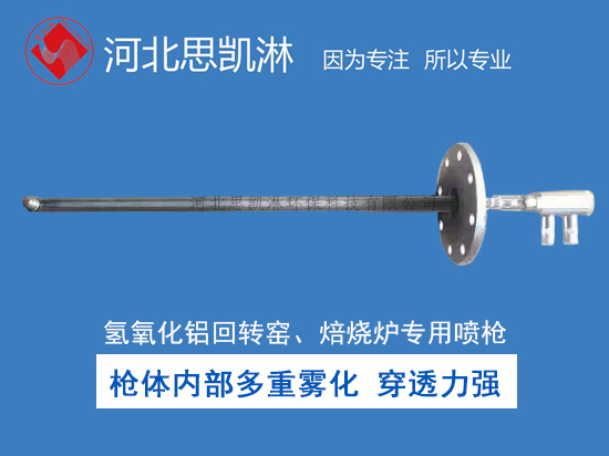 化鋁回轉(zhuǎn)窯脫硝噴槍